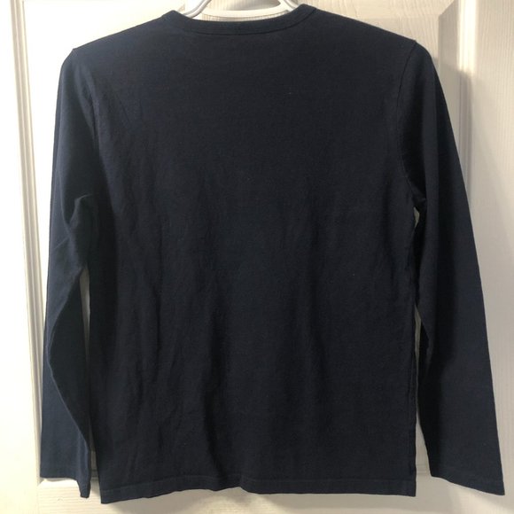 GAP Kids boys' navy motorcycle long-sleeve tee, size XL - Picture 3 of 5